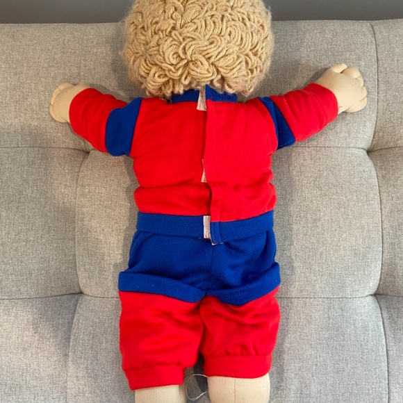 Vintage 1985 Cabbage Patch Kid "Jerome Rafael" - Blond Curls, Blue Eyes - Picture 2 of 11